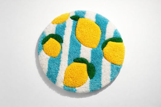 Alfombrilla artesanal para asiento