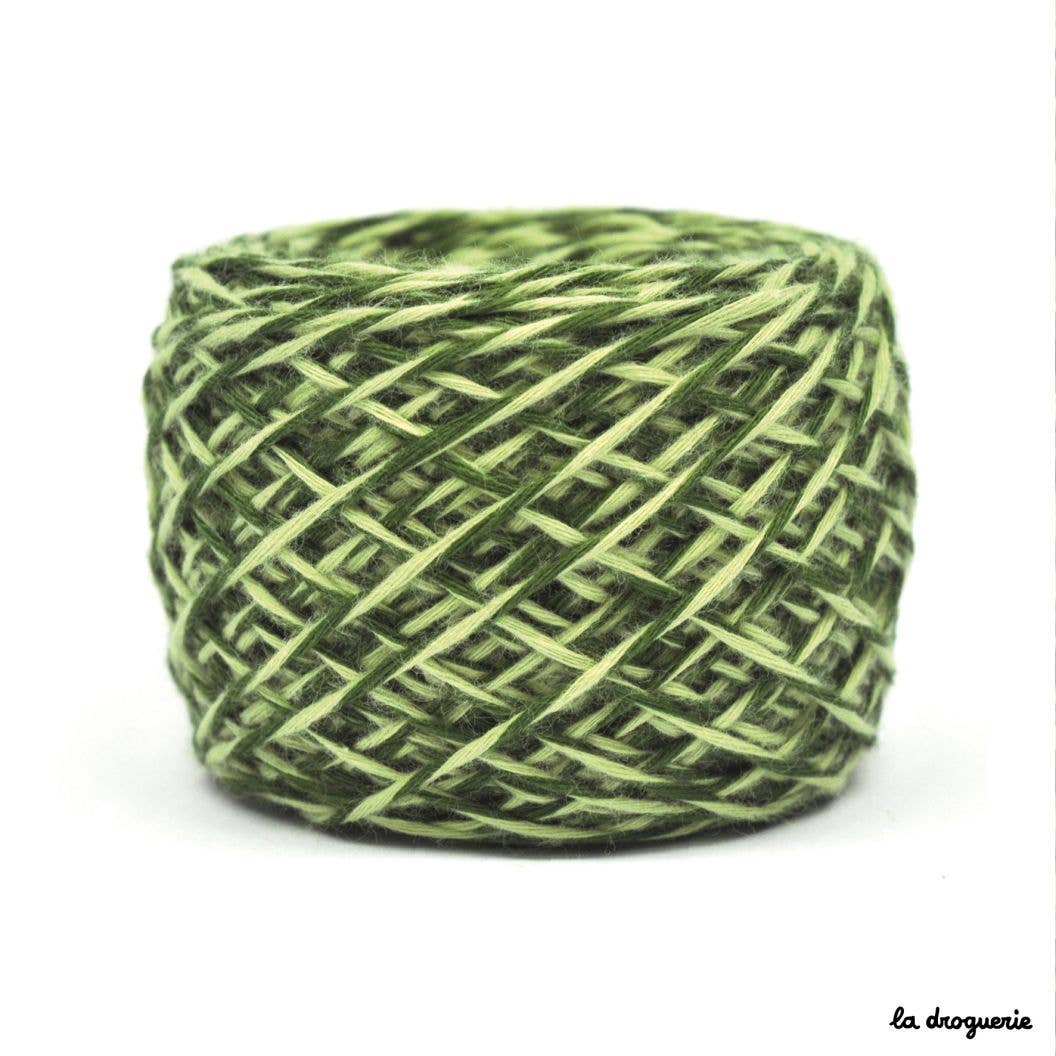 Fruit Salad knitting yarn (50% organic cotton, 50% bamboo): Watermelon and melon smoothie