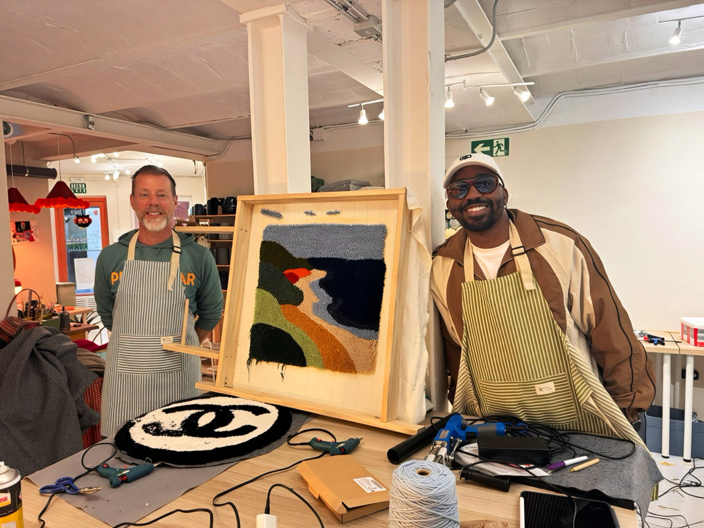 Tufting workshop: Design & Tuft you Rug: A Creative Workshop Experience in Sitges.