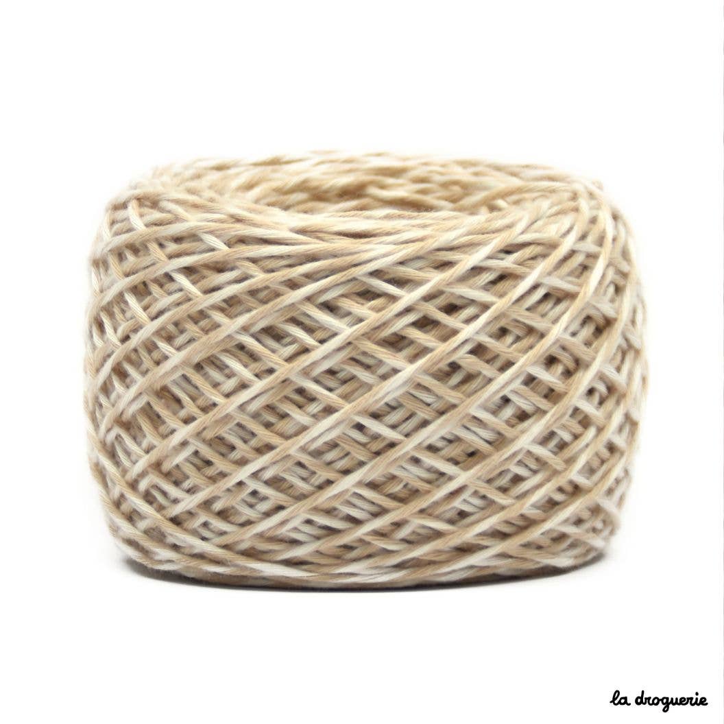 Fruit Salad knitting yarn (50% organic cotton, 50% bamboo): Watermelon and melon smoothie