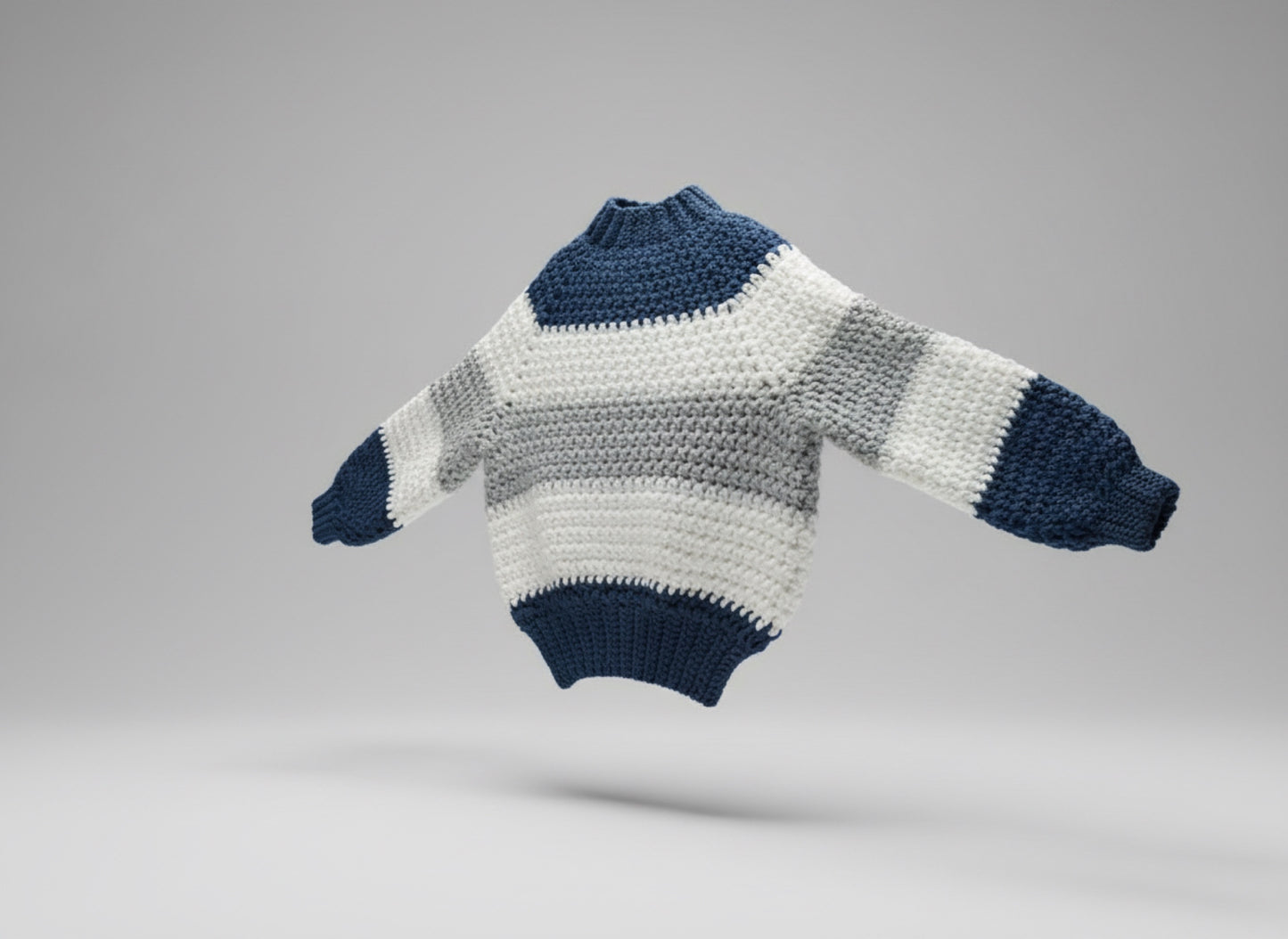 Handmade Oversized Chunky Crochet Sweater