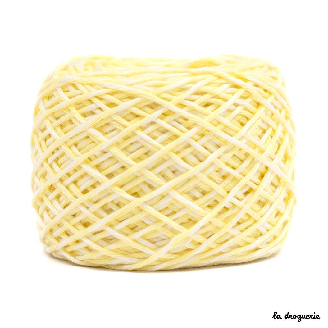 Fruit Salad knitting yarn (50% organic cotton, 50% bamboo): Rocher coco