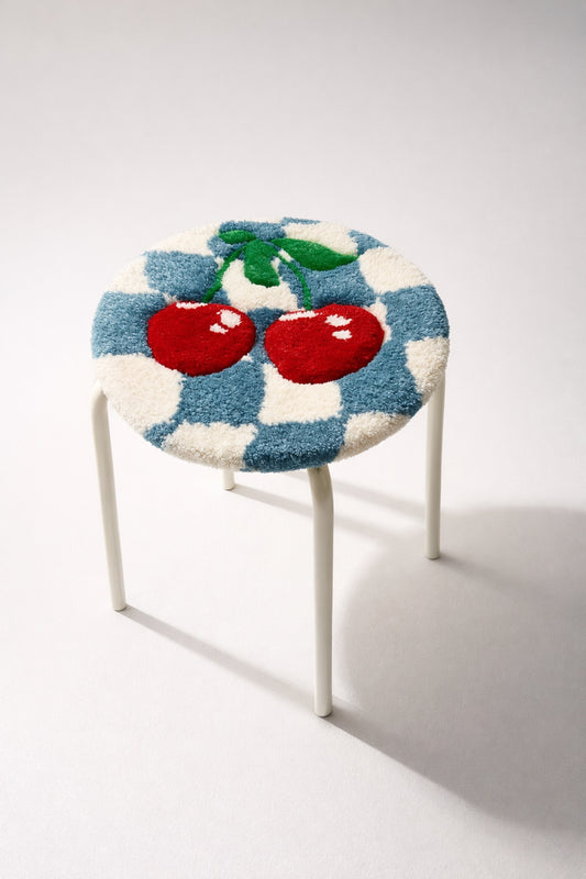 Alfombrilla artesanal para asiento