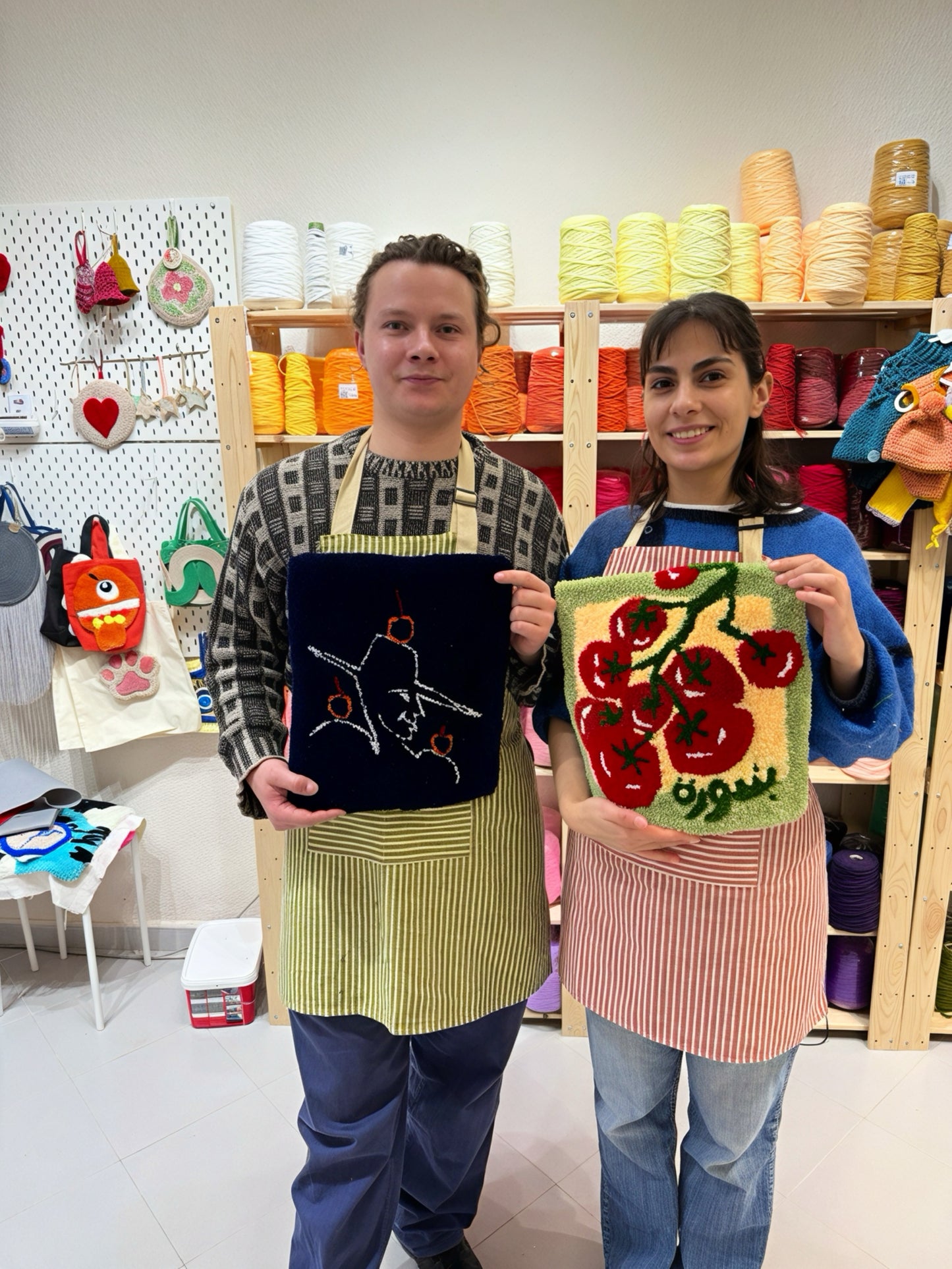 Tufting workshop: Design & Tuft you Rug: A Creative Workshop Experience in Sitges.