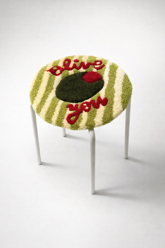 Alfombrilla artesanal para asiento