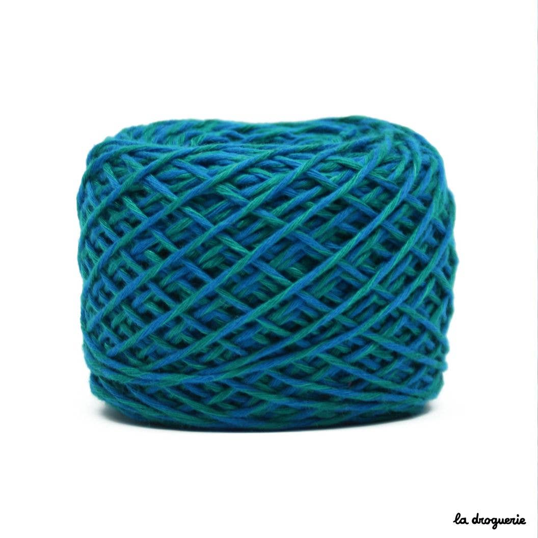 Fruit Salad knitting yarn (50% organic cotton, 50% bamboo): Rocher coco