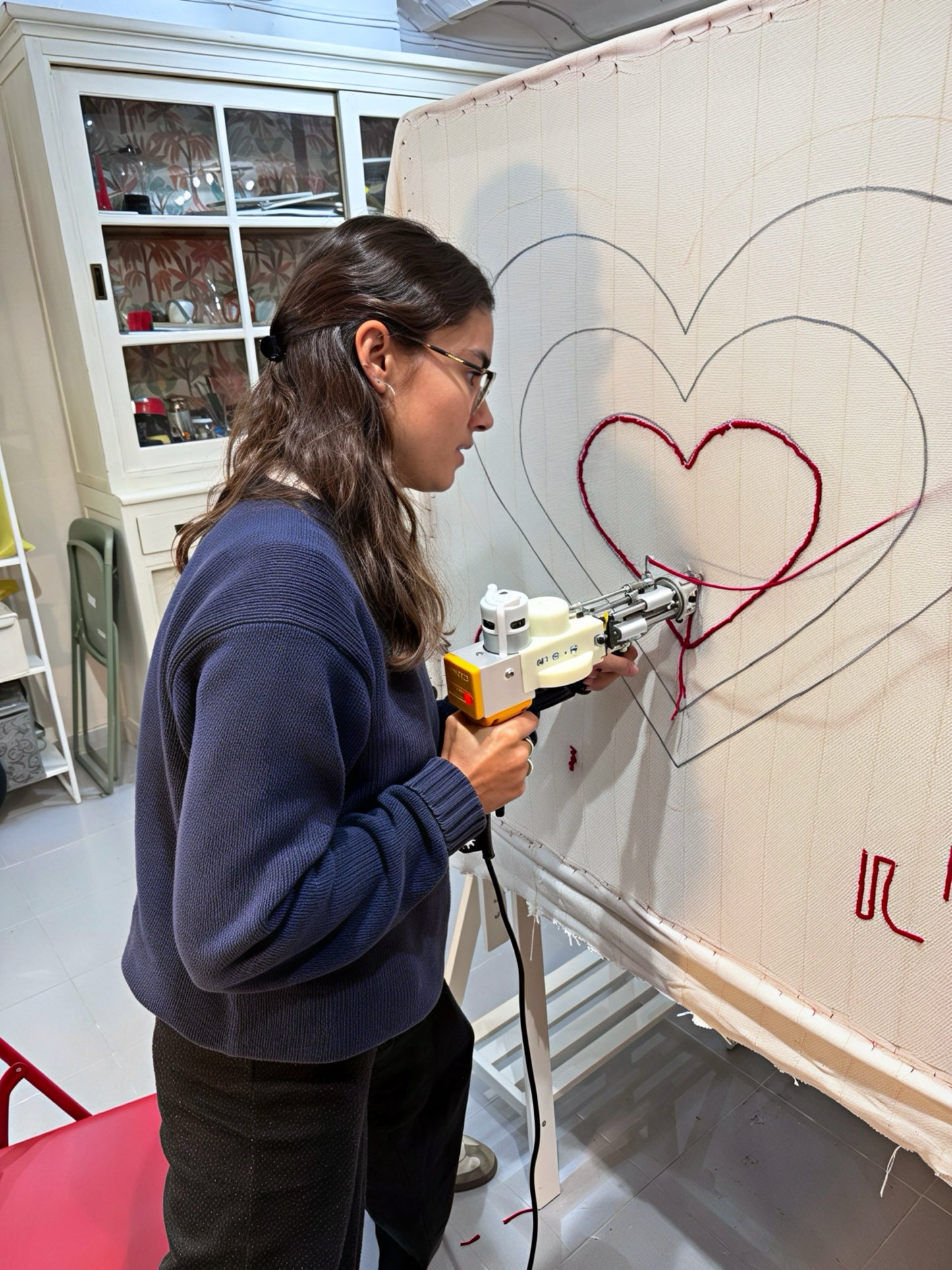 Tufting workshop: Design & Tuft you Rug: A Creative Workshop Experience in Sitges.