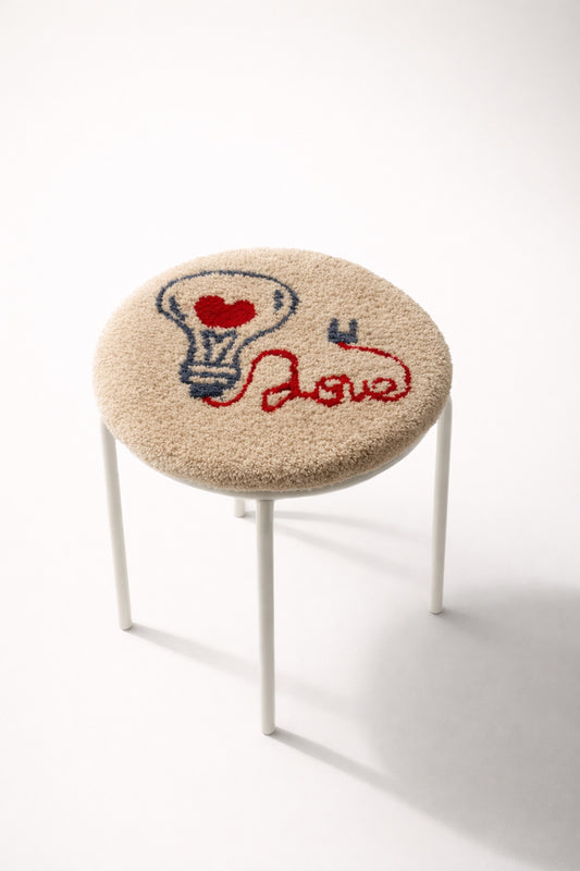 Alfombrilla artesanal para asiento