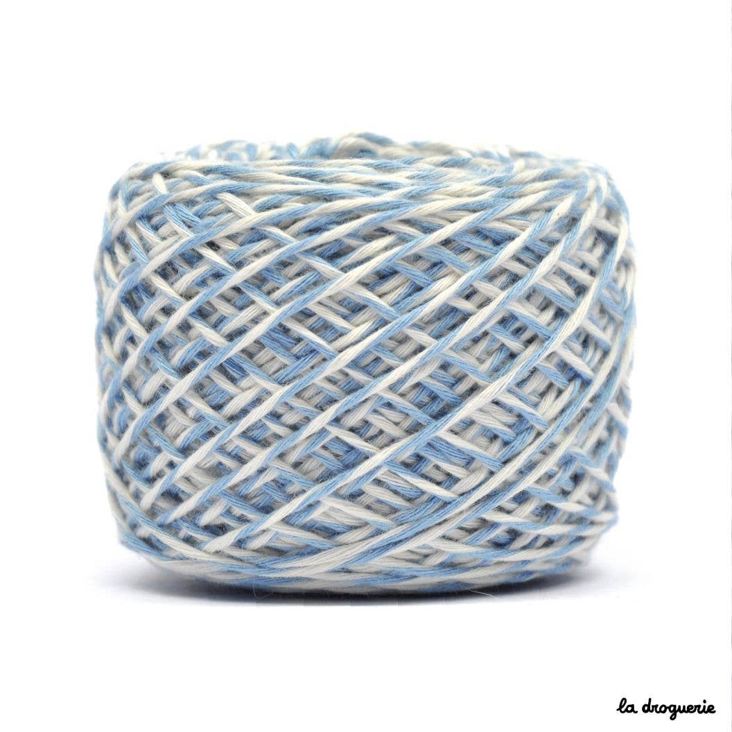 Fruit Salad knitting yarn (50% organic cotton, 50% bamboo): Rocher coco