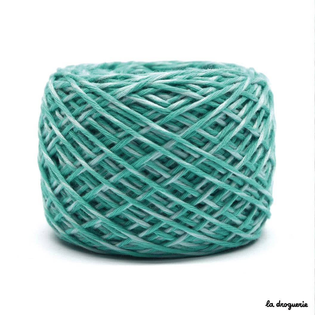 Fruit Salad knitting yarn (50% organic cotton, 50% bamboo): Rocher coco