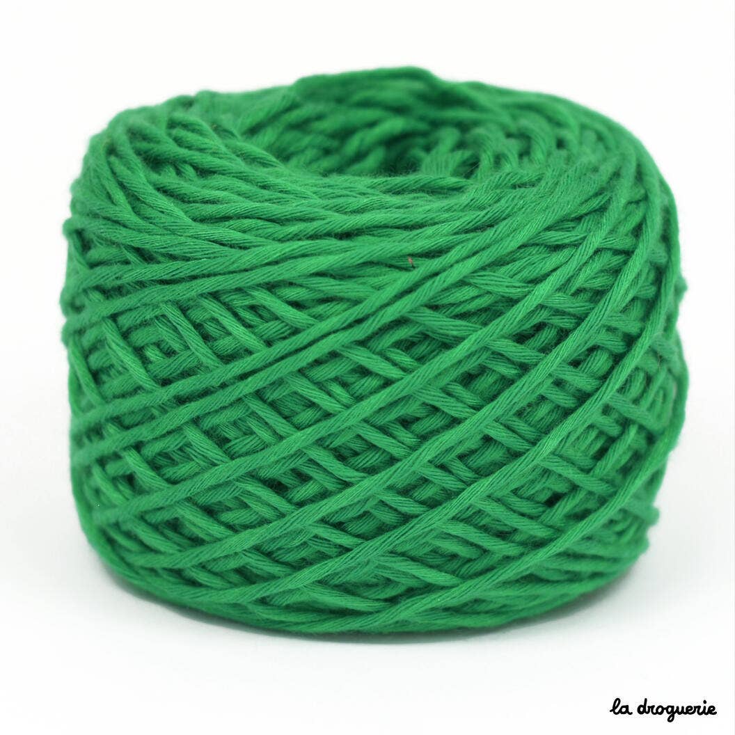 Fruit Salad knitting yarn (50% organic cotton, 50% bamboo): Rocher coco
