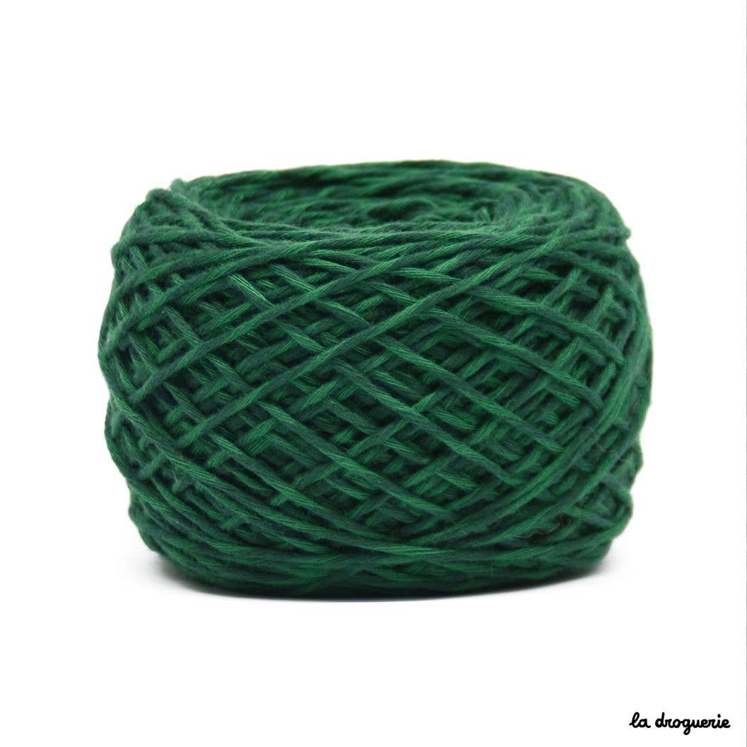 Fruit Salad knitting yarn (50% organic cotton, 50% bamboo): Rocher coco