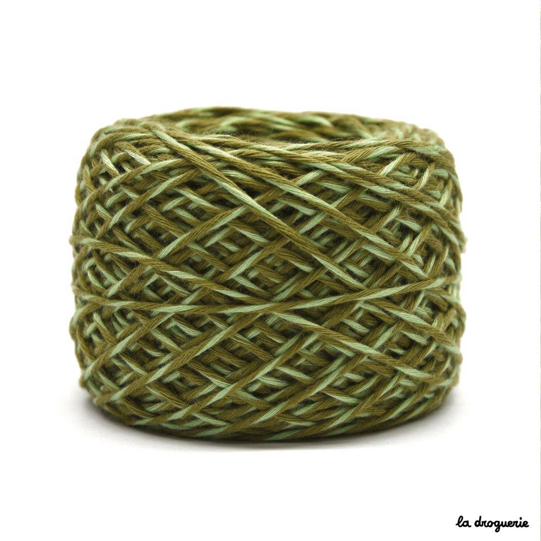 Fruit Salad knitting yarn (50% organic cotton, 50% bamboo): Watermelon and melon smoothie